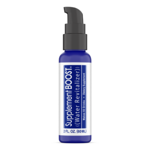 Supplement Boost Water Revitalizer - Charge your drinking water with ionic trace minerals