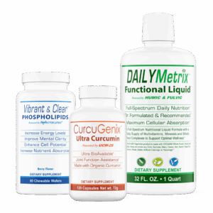 VITALITY COMBO + Physical Stress Support with CurcuGenix - Supplement Bundle