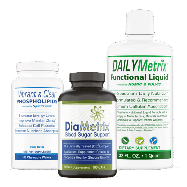 VITALITY COMBO + Blood Sugar Support with DiaMetrix by Markit Health