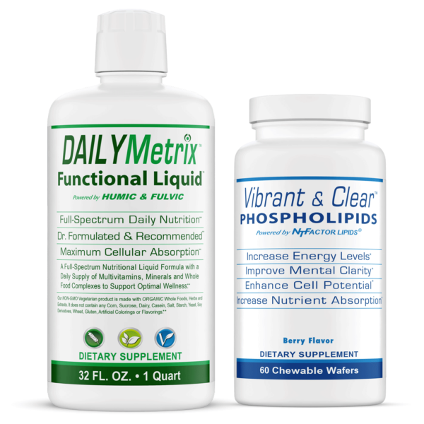 DAILYMetrix with Vibrant & Clear Wafers Supplement Bundle
